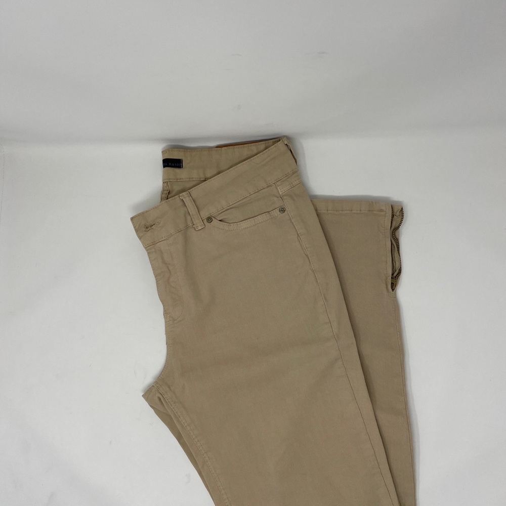 Jeans Zara size 6 beige slim fit - Picture 4 of 8